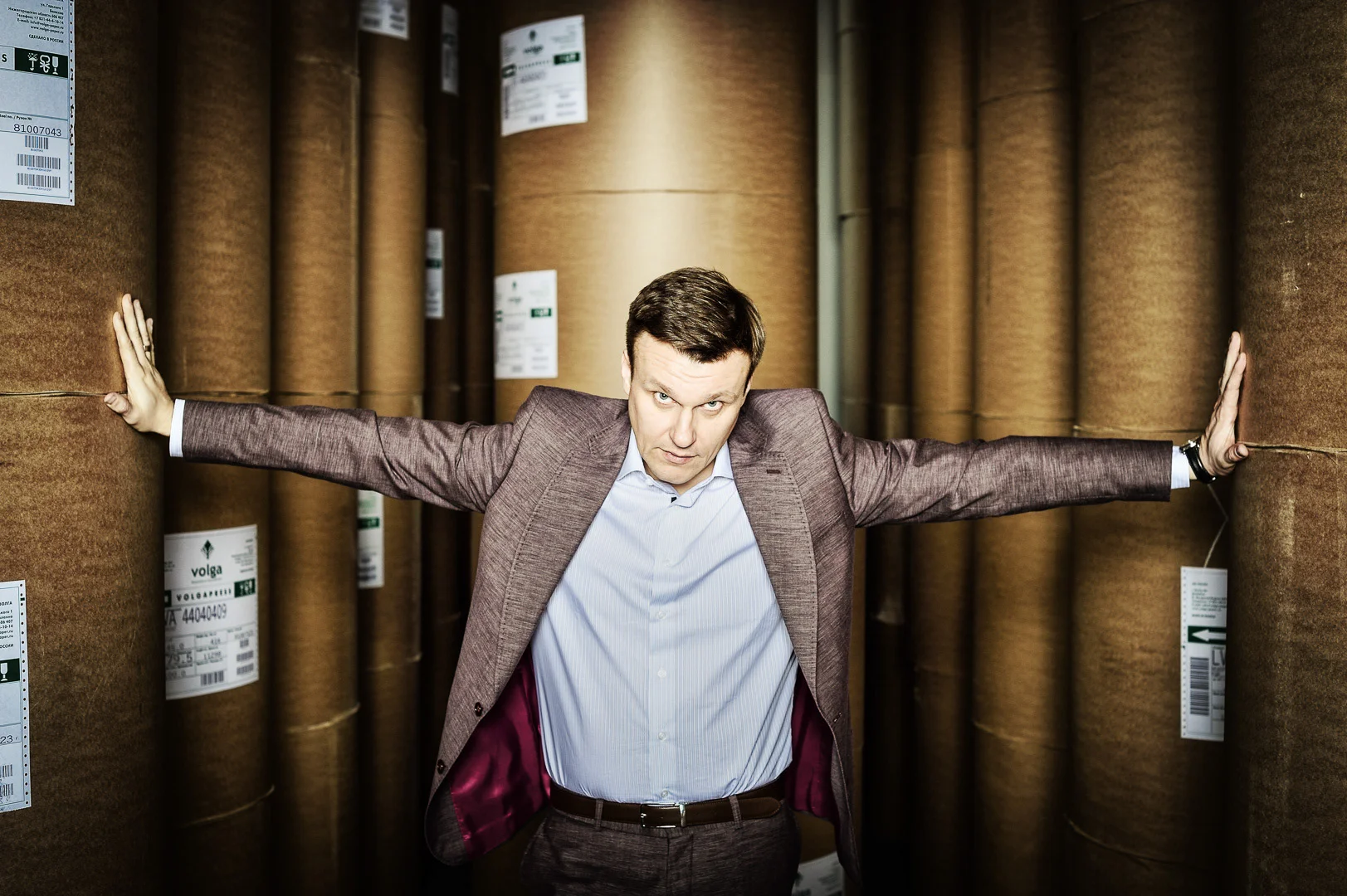 Professional headshot by Riga portrait photographer Andrejs Zavadskis